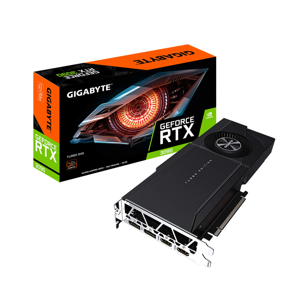 CARTE VIDEO Gigabyte GeForce RTX 3090 TURBO 24G CARTE VIDEO Gigabyte GeForce RTX 3090 TURBO 24G